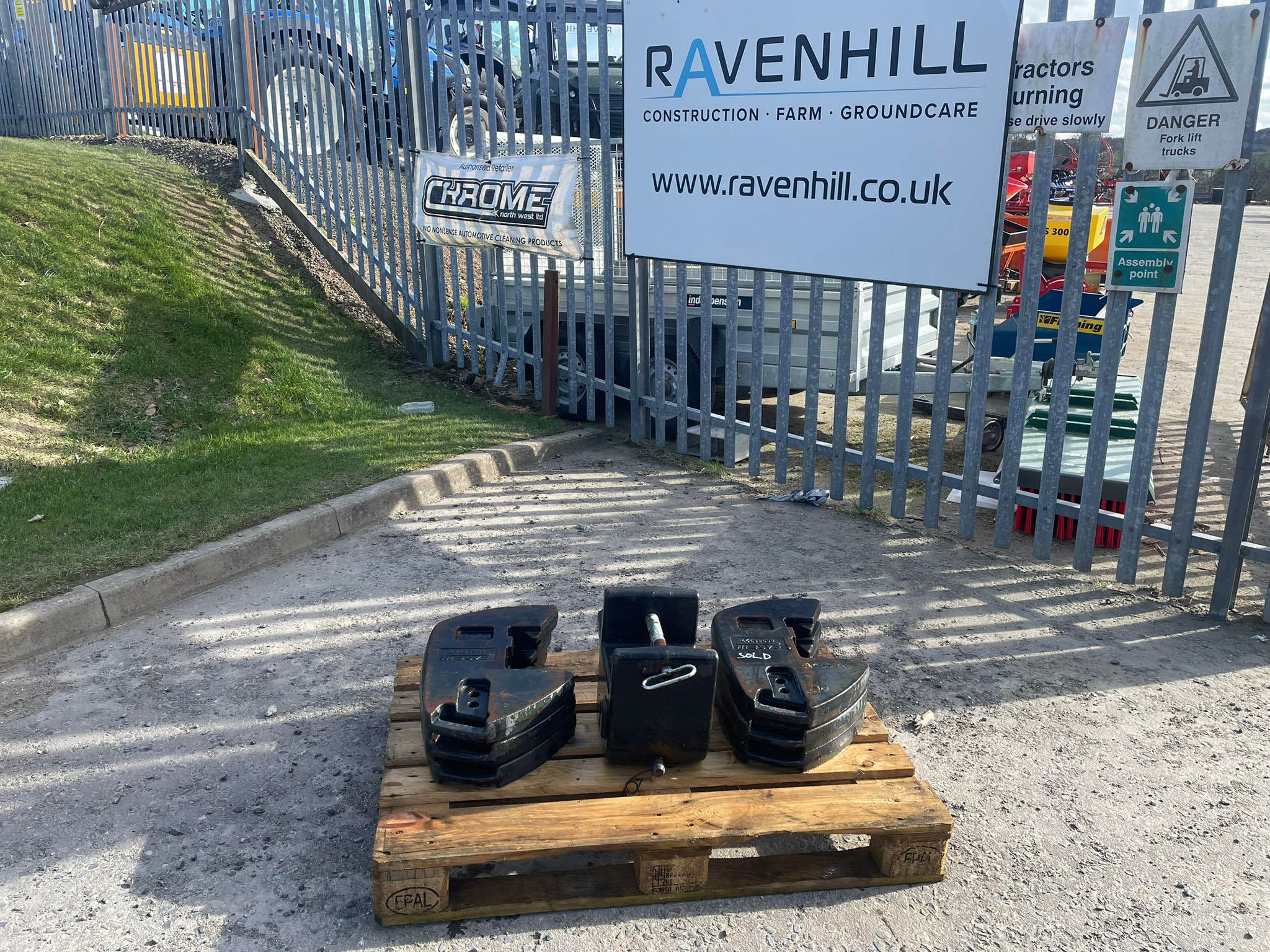 380KG CASE WEIGHTS